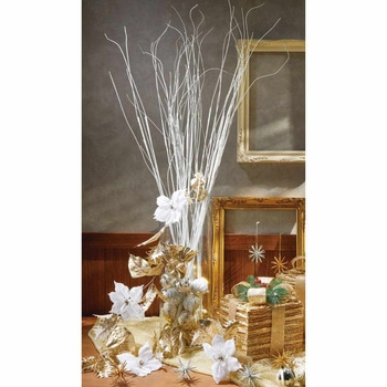 冬装飾 クリスマスツリー飾り イルミネーション ホワイトブランチ ストア・エキスプレス