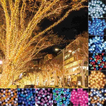 冬装飾 クリスマスツリー飾り イルミネーション LEDトレートライト(連結可) ストア・エキスプレス