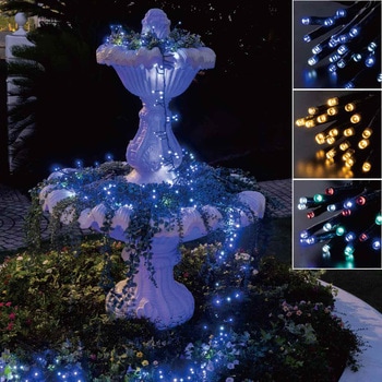 冬装飾 クリスマスツリー飾り イルミネーション LED300球 ストレートライト ストア・エキスプレス