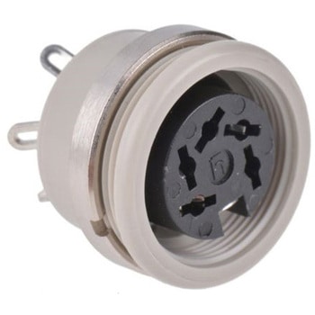 DINソケット 5極 メス パネルマウント 1袋 50個入 Hirschmann Test & Measurement