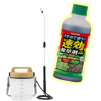 【除草剤尽き】除草剤用電池式噴霧器セット アイリスオーヤマ