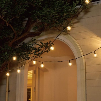 冬装飾 クリスマス イルミネーション フィラメントボールライト LED 12球 ストア・エキスプレス