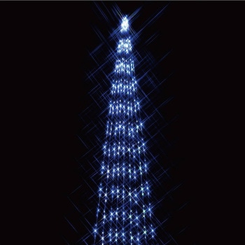 冬装飾 クリスマス イルミネーション ドレープライト ロングサイズ(10m) LED 1728球 ストア・エキスプレス