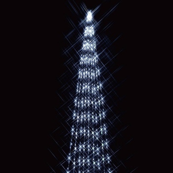 冬装飾 クリスマス イルミネーション ドレープライト ロングサイズ(10m) LED 1728球 ストア・エキスプレス