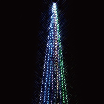 冬装飾 クリスマス イルミネーション ドレープライト ロングサイズ(10m) LED 1728球 ストア・エキスプレス