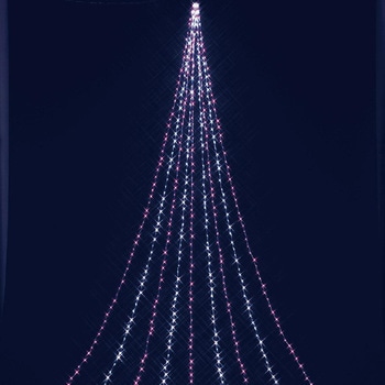 冬装飾 クリスマス イルミネーション ドレ―プライト(15m) LED 2304球 ストア・エキスプレス