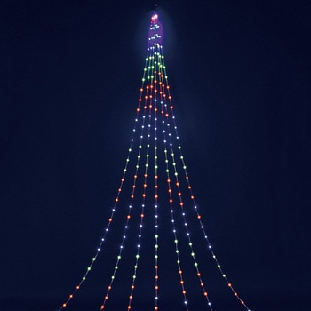 冬装飾 クリスマス イルミネーション LEDスマートドレープライト ストア・エキスプレス