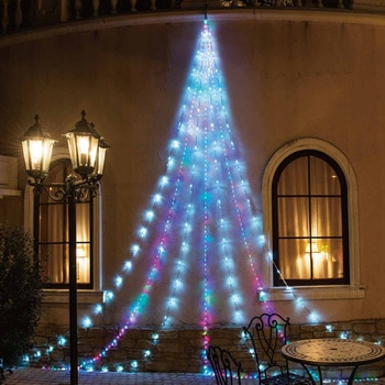 冬装飾 クリスマス イルミネーション ドレープライト(5m) LED 672球 ストア・エキスプレス