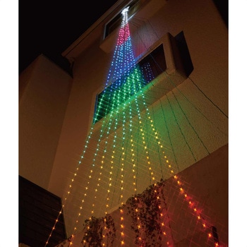 冬装飾 クリスマス イルミネーション ドレープライト(7.5m) LED 690球 ストア・エキスプレス