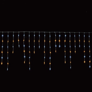 冬装飾 クリスマス イルミネーション つららイルミネーションライト LED 100球 ストア・エキスプレス
