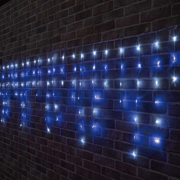 冬装飾 クリスマス イルミネーション つららイルミネーションライト LED 100球 ストア・エキスプレス