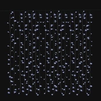 冬装飾 クリスマス イルミネーション ギャラクシーカーテンライト LED 400球 ストア・エキスプレス