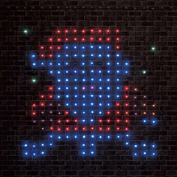 冬装飾 クリスマス イルミネーション LEDスマートカラーチェンジングカーテンライト スマホ対応 ストア・エキスプレス