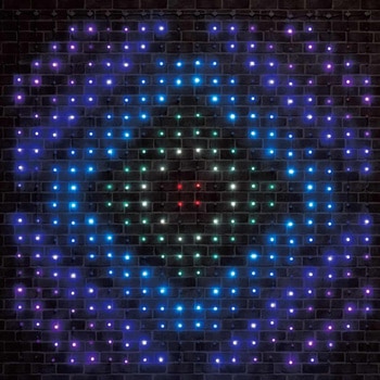 冬装飾 クリスマス イルミネーション LEDスマートカラーチェンジングカーテンライト スマホ対応 ストア・エキスプレス