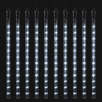 冬装飾 クリスマス イルミネーション LEDスノードロップ 10連 ホワイト ストア・エキスプレス
