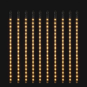 冬装飾 クリスマス イルミネーション LEDスノードロップ 10連 ゴールド ストア・エキスプレス