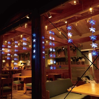 冬装飾 クリスマス イルミネーション アイスクルタイプスター LED 96球 ストア・エキスプレス