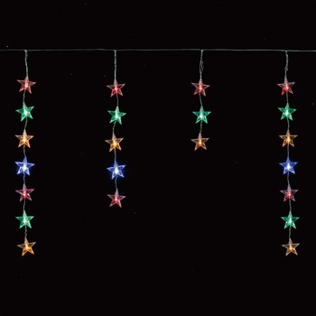 冬装飾 クリスマス イルミネーション アイスクルタイプスター LED 96球 ストア・エキスプレス