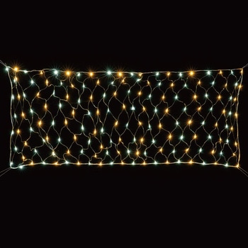 冬装飾 クリスマス イルミネーション ネットライト LED 160球 ストア・エキスプレス