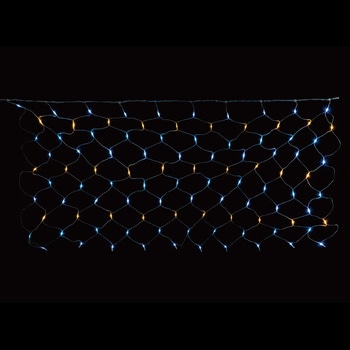 冬装飾 クリスマス イルミネーション ネットライト LED 100球 ストア・エキスプレス