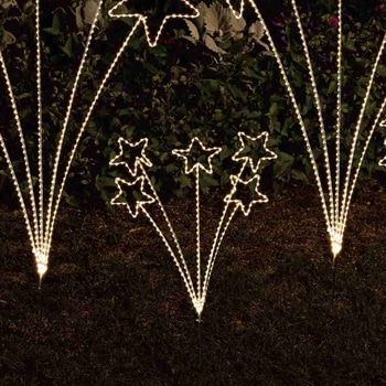 冬装飾 クリスマス イルミネーション LEDノルディックスターライト ストア・エキスプレス