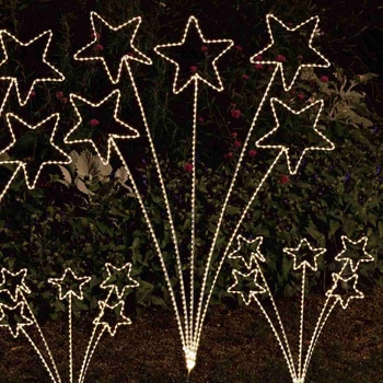 冬装飾 クリスマス イルミネーション LEDノルディックスターライト ストア・エキスプレス