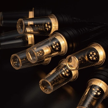 冬装飾 クリスマス イルミネーション ハンギングプロジェクターストリングライト LED 8球 ストア・エキスプレス