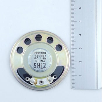 420998 マイクロスピーカー 直径45mm 1個 フォスター電機 【通販 420998 マイクロスピーカー 直径45mm 1個 フォスター電機 【通販