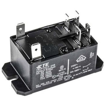 リレー 240V ac DPNO プラグイン タイプ TE CONNECTIVITY