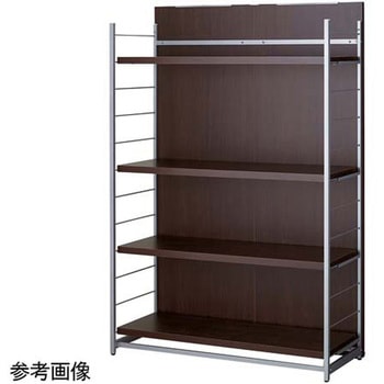 間仕切りラック ブラウン 61-801シリーズ アズワン