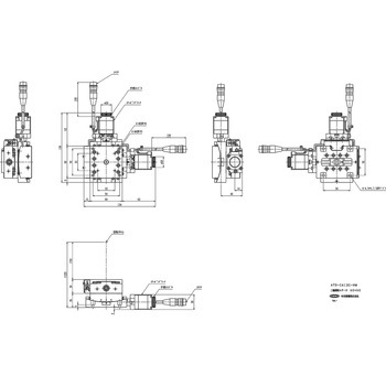 二軸傾斜ステージ 中央精機