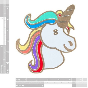 Unigeek - Unicorn Soldering Badge Kit SPARKFUN