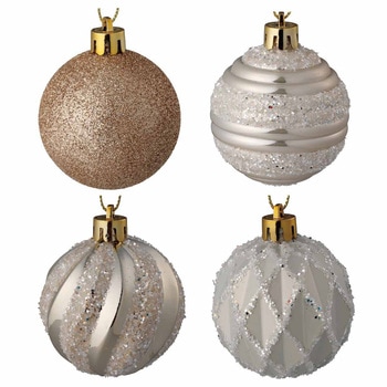 冬装飾 クリスマス用品 オーナメントボール 直径6cm ストア・エキスプレス