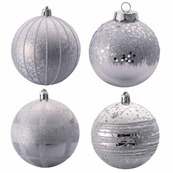 冬装飾 クリスマス用品 オーナメントボール 直径8cm ストア・エキスプレス