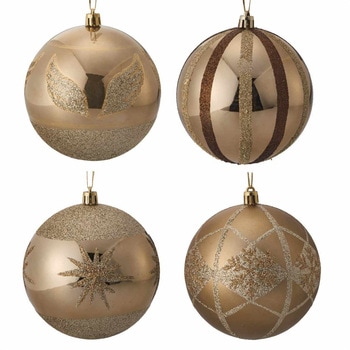 冬装飾 クリスマス用品 オーナメント プラスチックボール 直径10cm ストア・エキスプレス