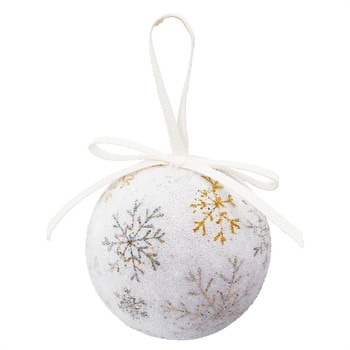 冬装飾 クリスマス用品 メリークリスマスプリント オーナメントボール 直径5cm ストア・エキスプレス