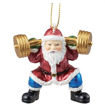 冬装飾 クリスマス用品 レジンサンタオーナメント ストア・エキスプレス