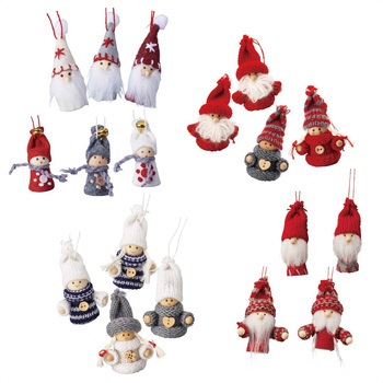 冬装飾 クリスマス用品 ドール オーナメントセット ストア・エキスプレス