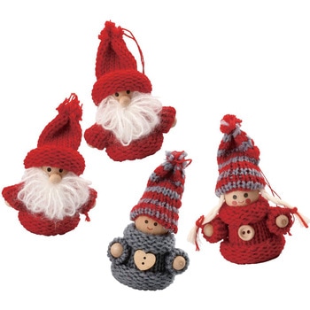 冬装飾 クリスマス用品 ドール オーナメントセット ストア・エキスプレス