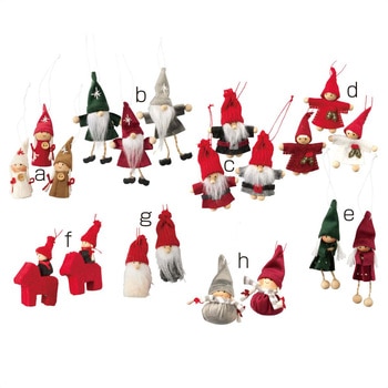 冬装飾 クリスマス用品 ノルディックオーナメントセット ストア・エキスプレス