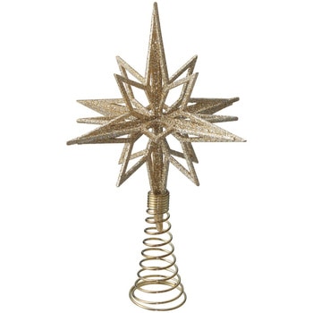 冬装飾 クリスマス用品 クリスマスツリートップ 高さ24cm ストア・エキスプレス