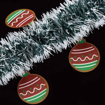 冬装飾 クリスマス用品 クリスマスモチーフモール 270cm ストア・エキスプレス