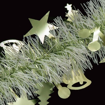 冬装飾 クリスマス用品 パステルクリスマスモチーフモール 270cm ストア・エキスプレス