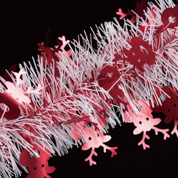 冬装飾 クリスマス用品 パステルクリスマスモチーフモール 270cm ストア・エキスプレス