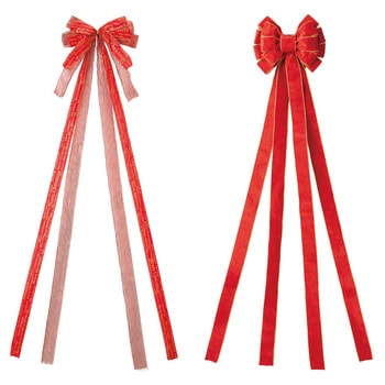 冬装飾 クリスマス用品 クリスマスツリーロングリボン ストア・エキスプレス