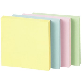 ふせん<K2>75×75・4色混・10P コクヨ