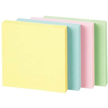 ふせん<K2>75×75・4色混・10P コクヨ