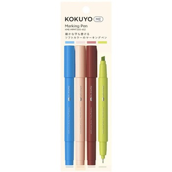 2ウェイマーキングペンME4本セット コクヨ