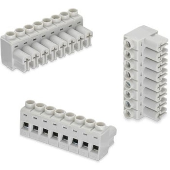 基板用端子台 385シリーズ 5mmピッチ 1列 16極 グレー 1袋 25個入 WURTH ELEKTRONIK