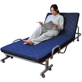 高反発メッシュ仕様収納式リクライニングベッド ファミリー・ライフ